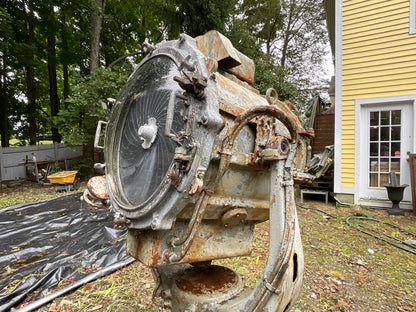 U.S. Navy Destroyer Searchlight, 6 Feet Tall