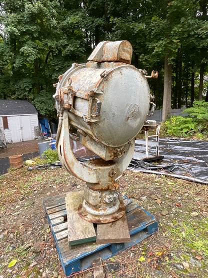 U.S. Navy Destroyer Searchlight, 6 Feet Tall