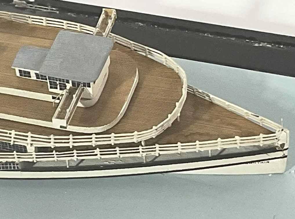 Bear Mountain Ferry Boat Model BY VAN RYPER OF MARTHAS VINEYARD