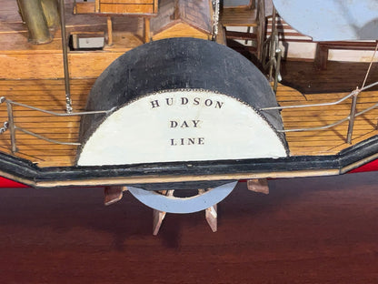 Cased Model of a Hudson Day Line Steamship