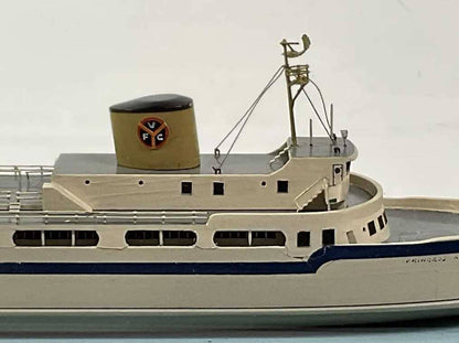 Art Deco Ship Model Of Princess Anne Ferry Boat BY VAN RYPER