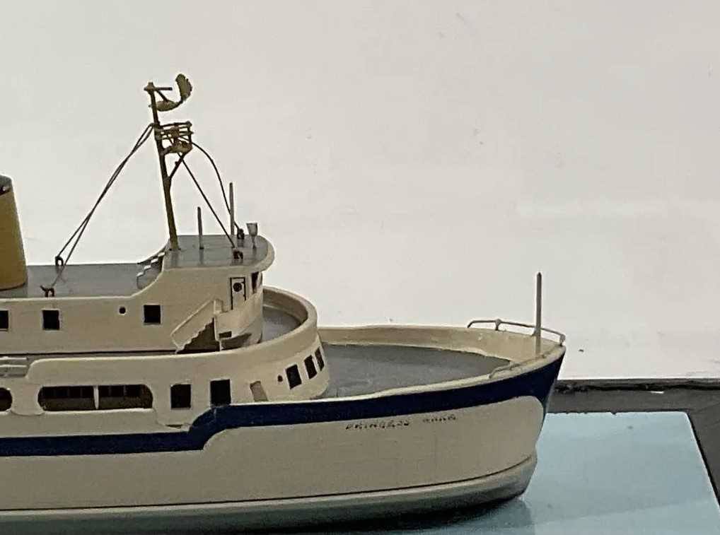 Art Deco Ship Model Of Princess Anne Ferry Boat BY VAN RYPER