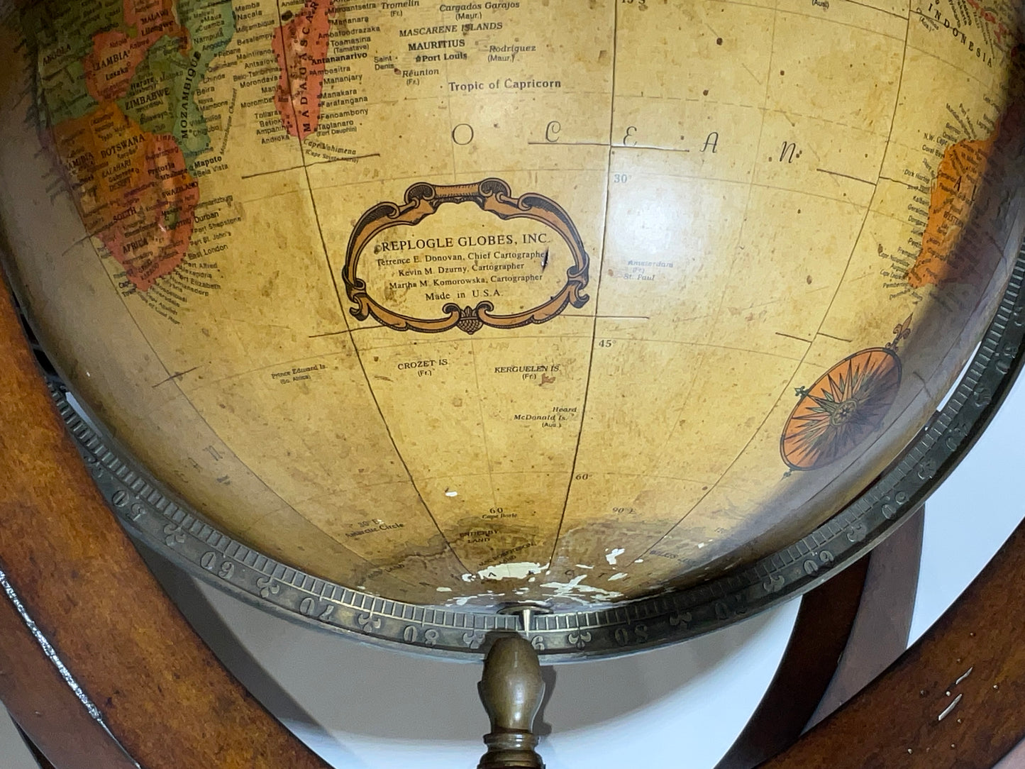 Maitland Smith Globe on Stand