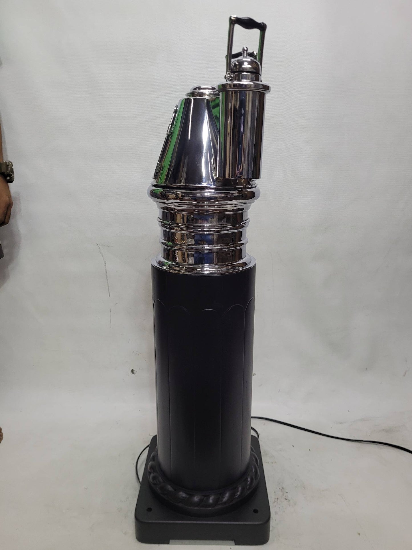 Superb Skylight Yacht Binnacle with Wood Base