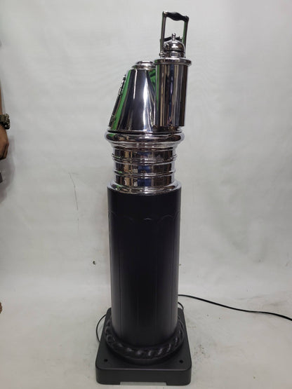 Superb Skylight Yacht Binnacle with Wood Base