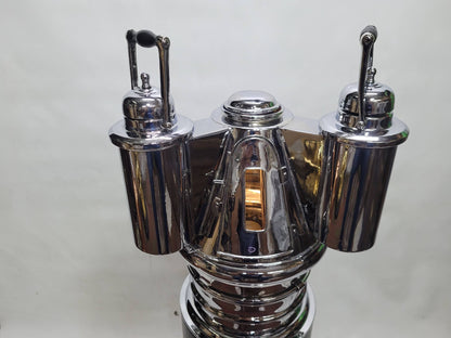 Superb Skylight Yacht Binnacle with Wood Base