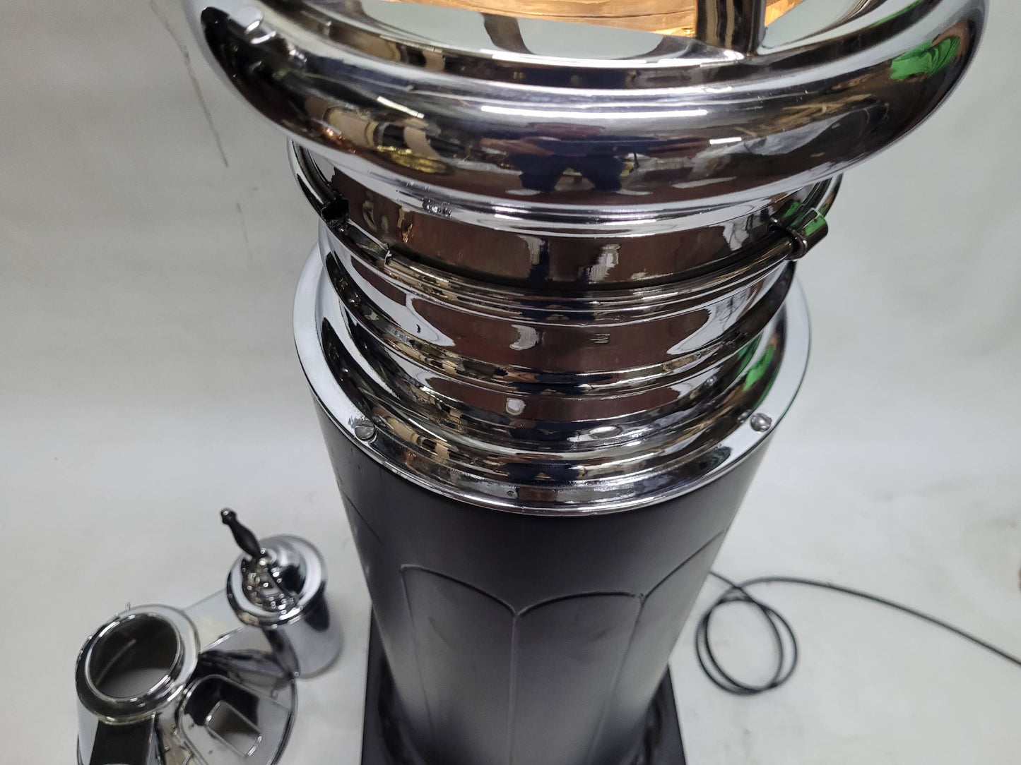 Superb Skylight Yacht Binnacle with Wood Base