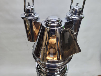 Superb Skylight Yacht Binnacle with Wood Base