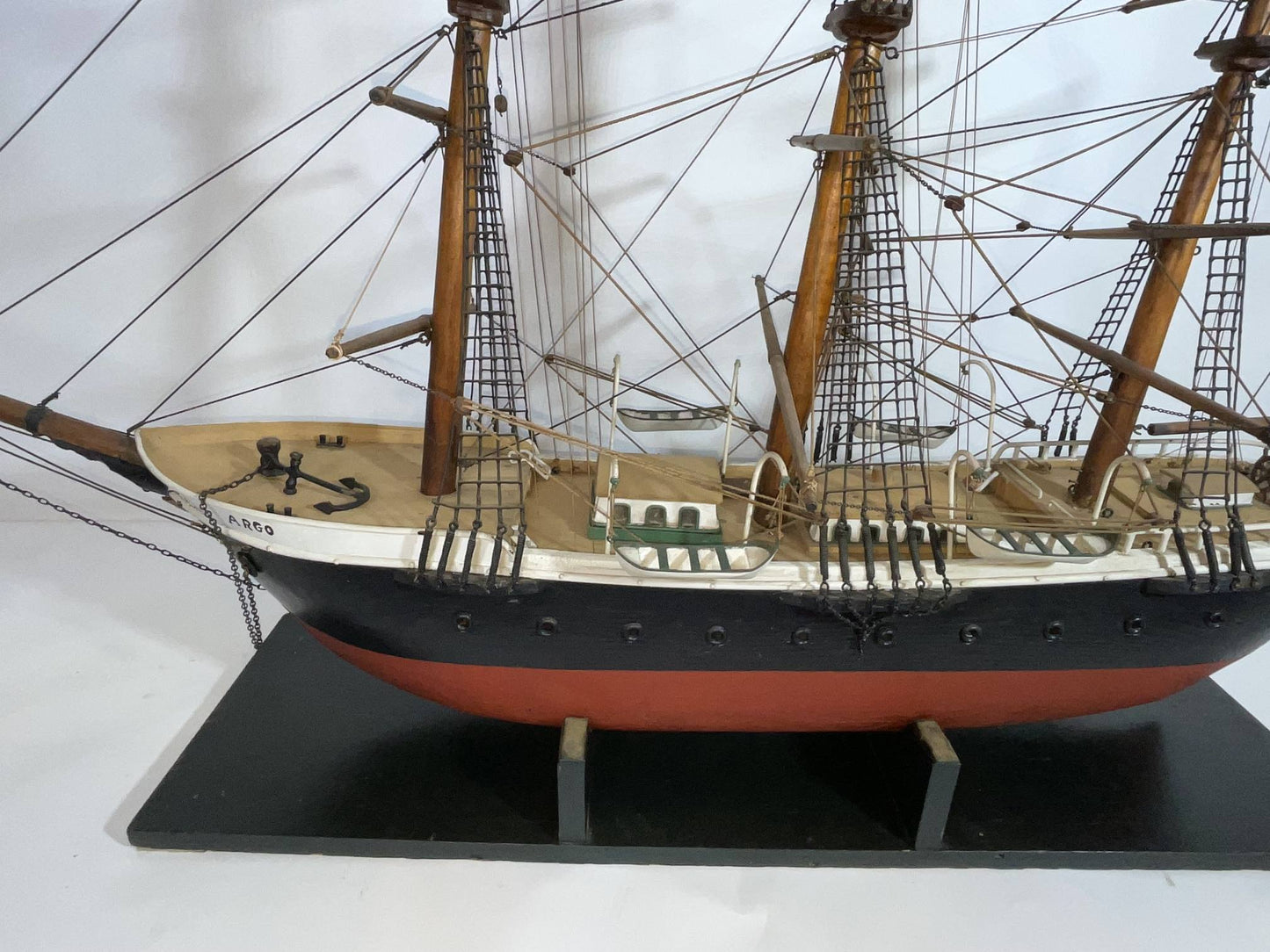 Antique Model of the Sailing Barque Argo