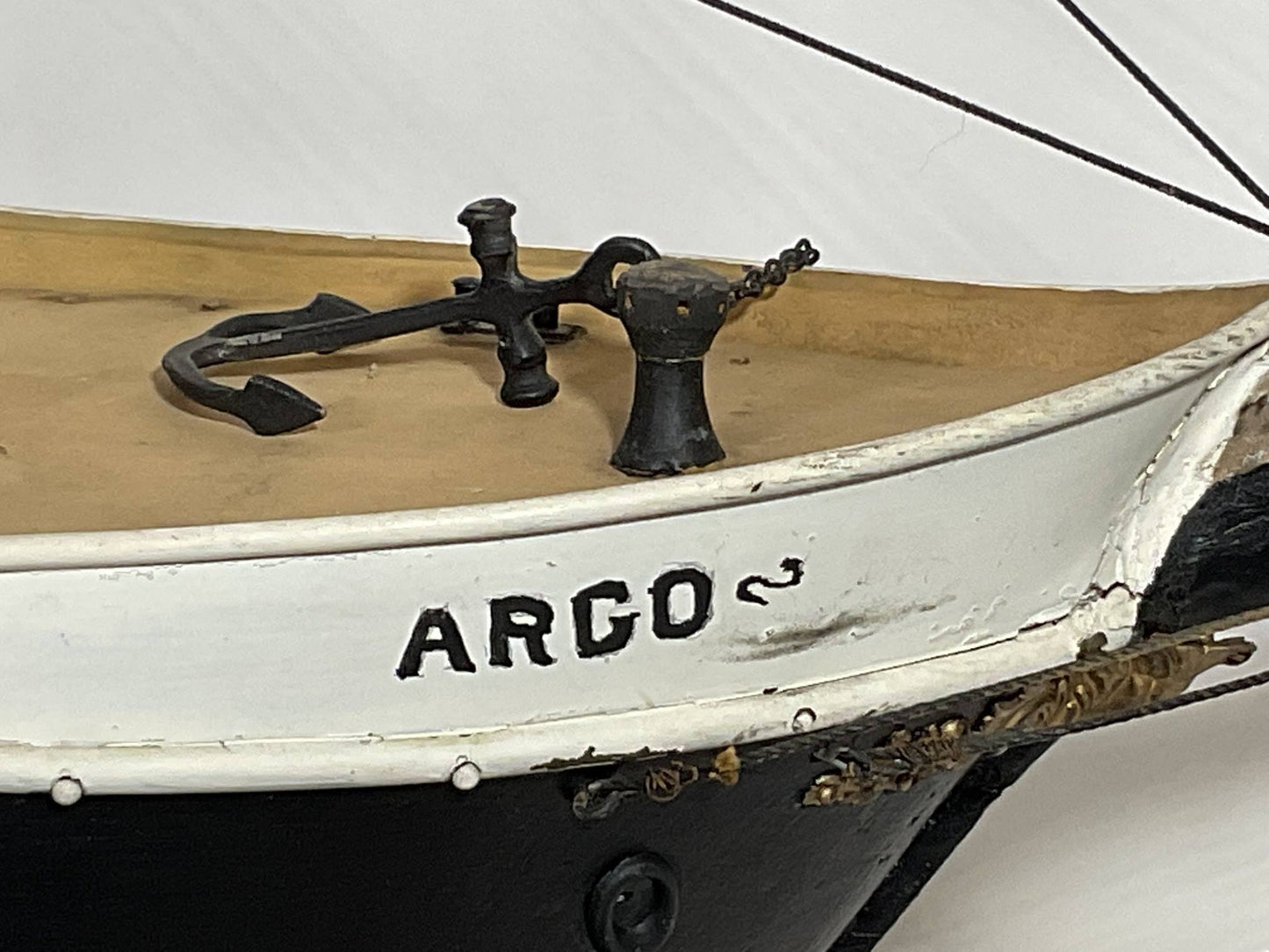 Antique Model of the Sailing Barque Argo