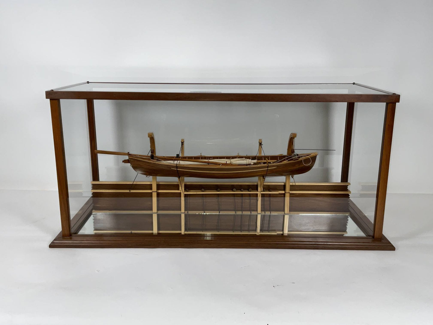 Nantucket Whaleboat Model on Davits