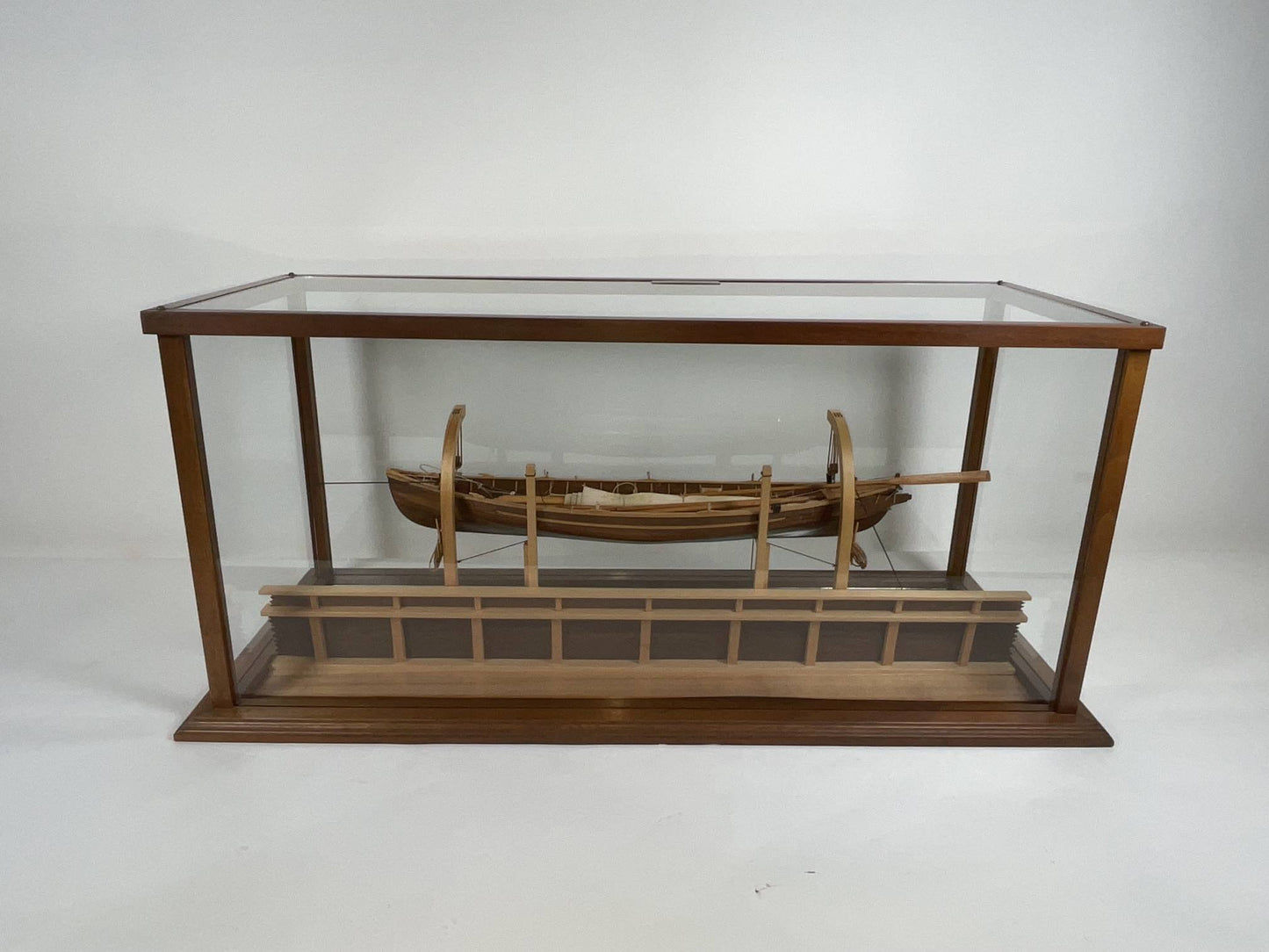 Nantucket Whaleboat Model on Davits