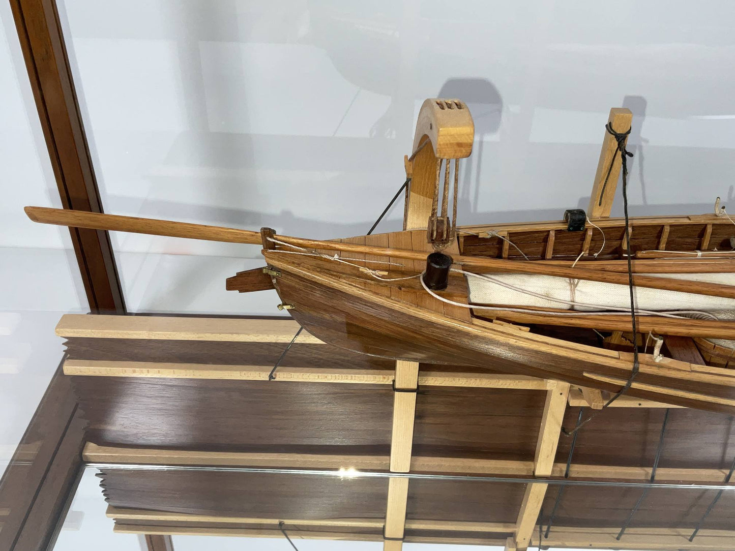 Nantucket Whaleboat Model on Davits