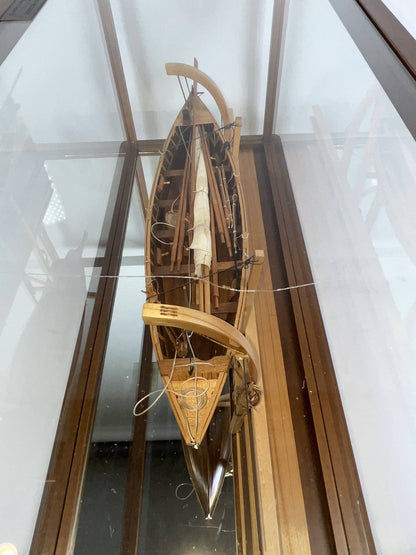 Nantucket Whaleboat Model on Davits