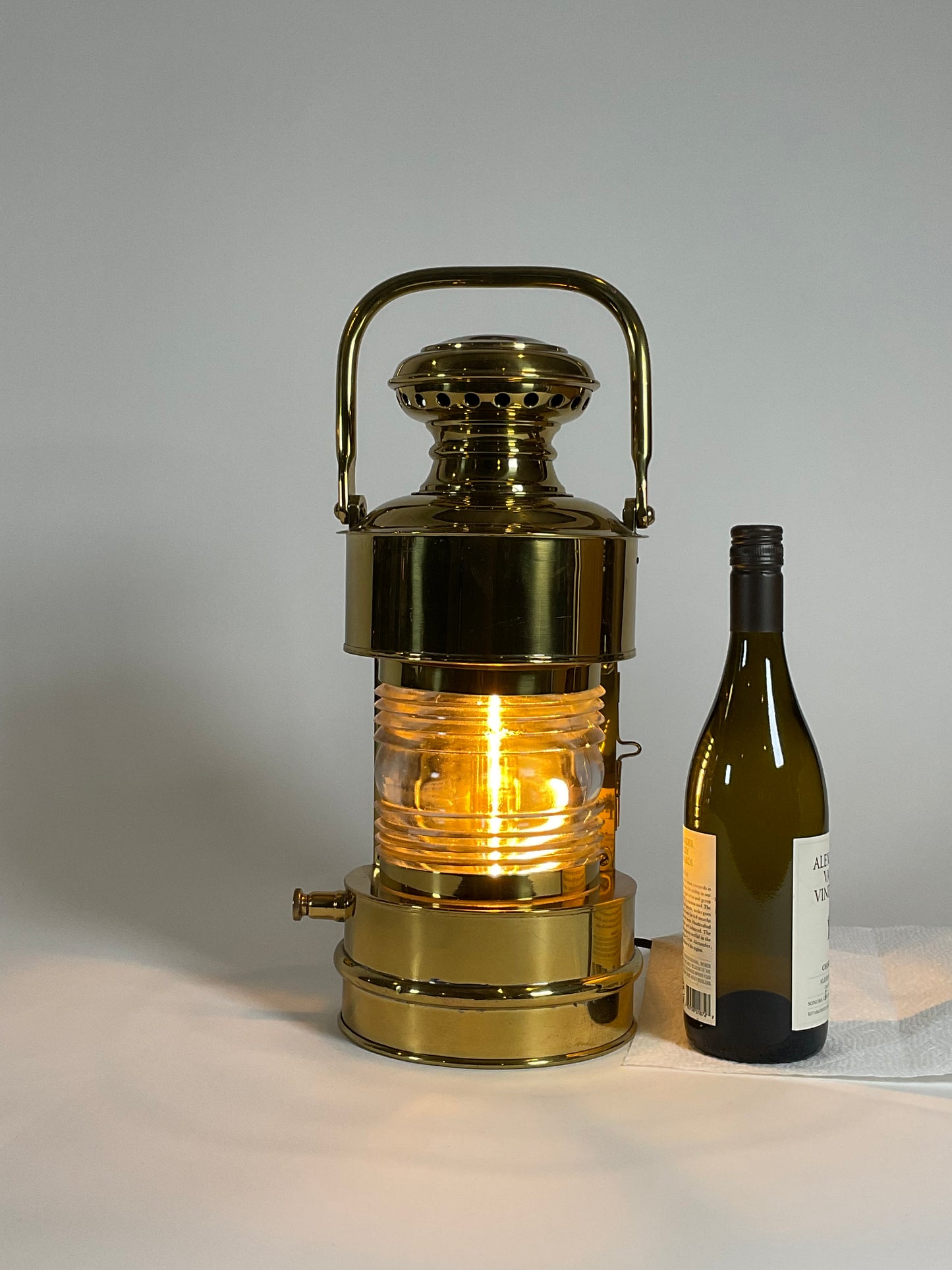 Ships Lantern by Perko of New York