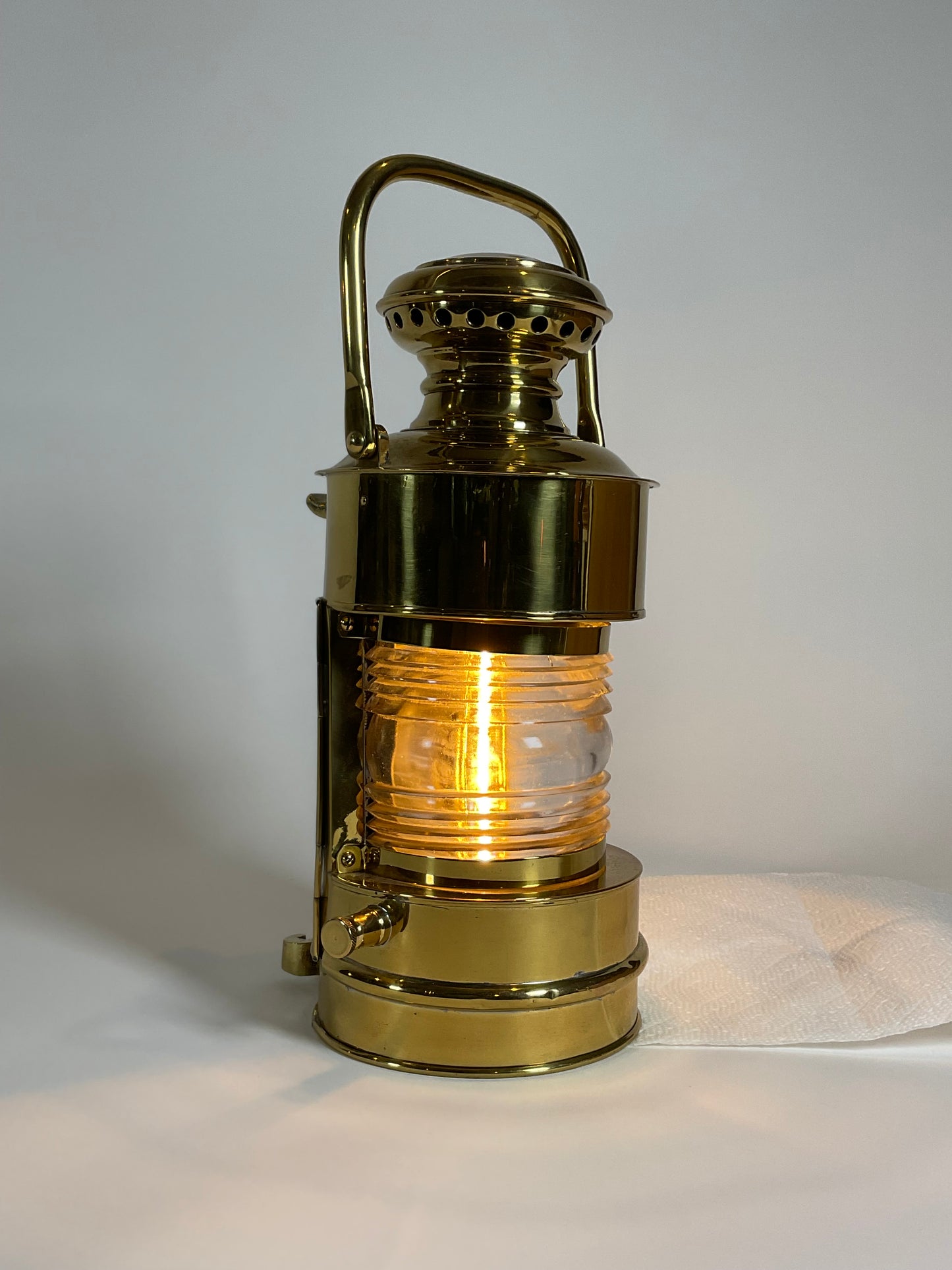 Ships Lantern by Perko of New York