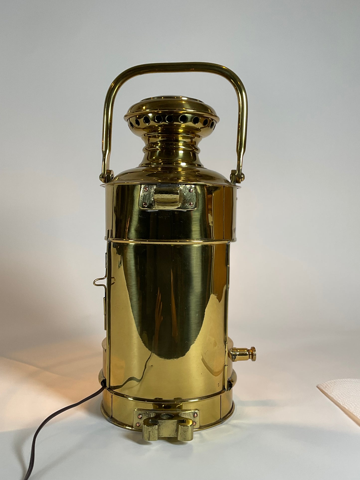 Ships Lantern by Perko of New York