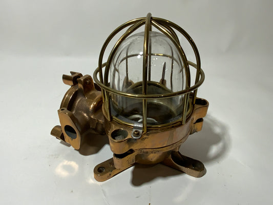 Industrial Lighting Fixture from a Ship