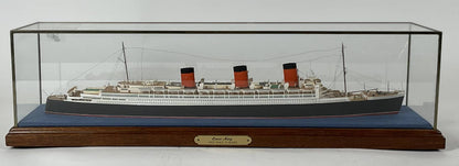 Queen Mary Ship Model by Ron Hughes