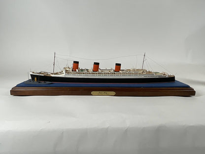 Queen Mary Ship Model by Ron Hughes