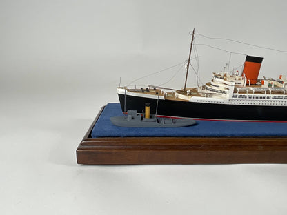 Queen Mary Ship Model by Ron Hughes