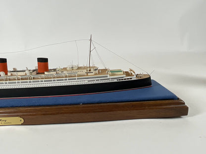 Queen Mary Ship Model by Ron Hughes