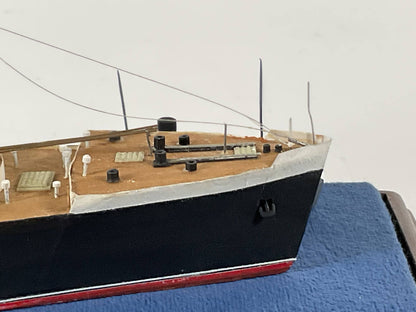 Queen Mary Ship Model by Ron Hughes