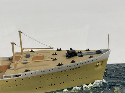 RMS Orcades P and O Liner Model By Charles Fox