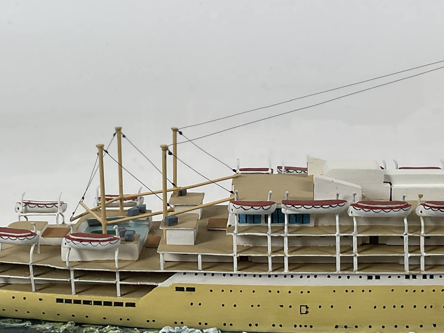 RMS Orcades P and O Liner Model By Charles Fox