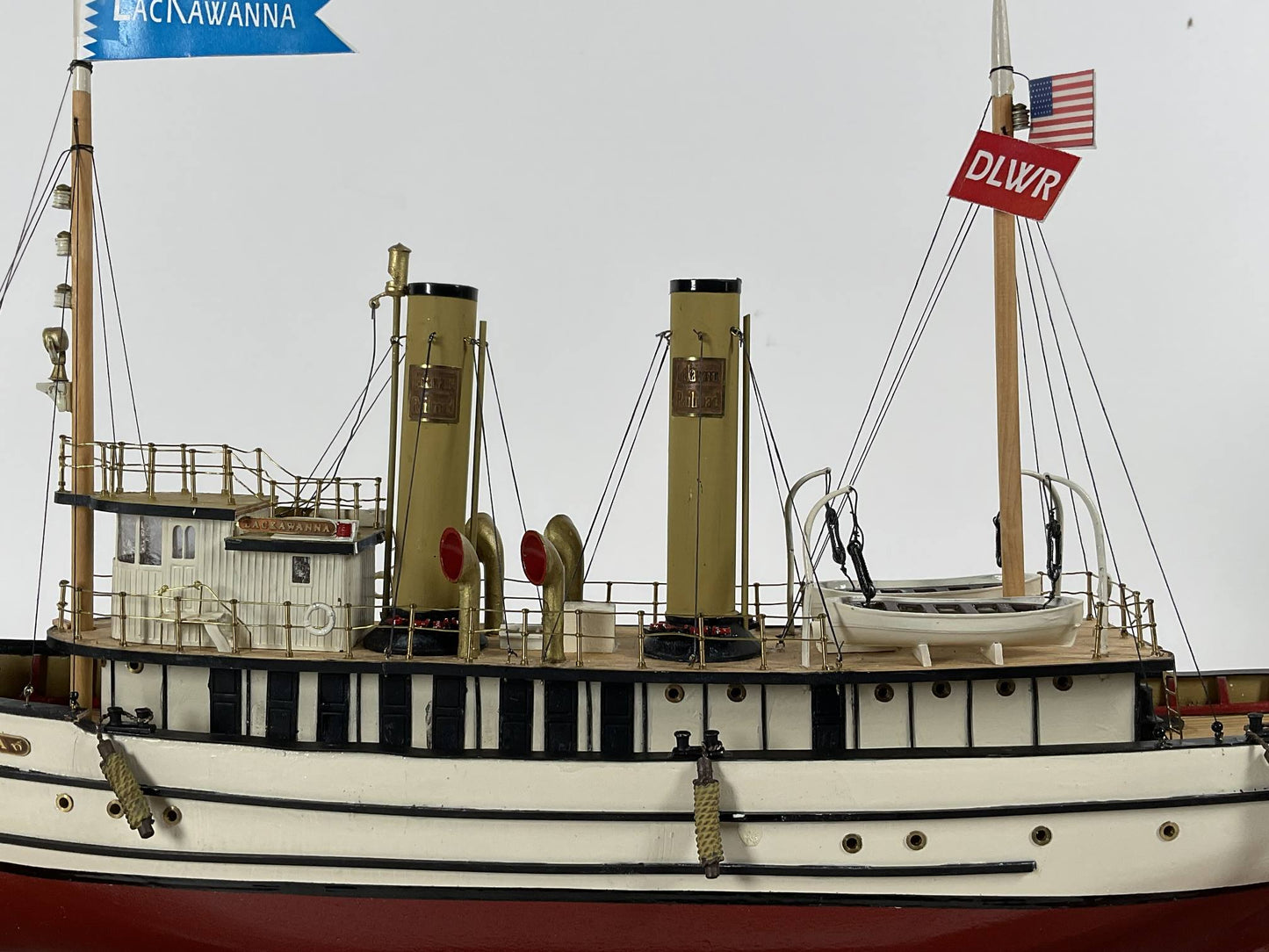 Model of the Steam Tug Lackawana