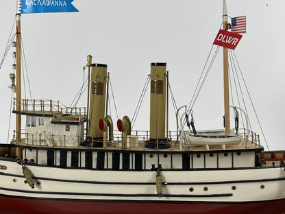 Model of the Steam Tug Lackawana