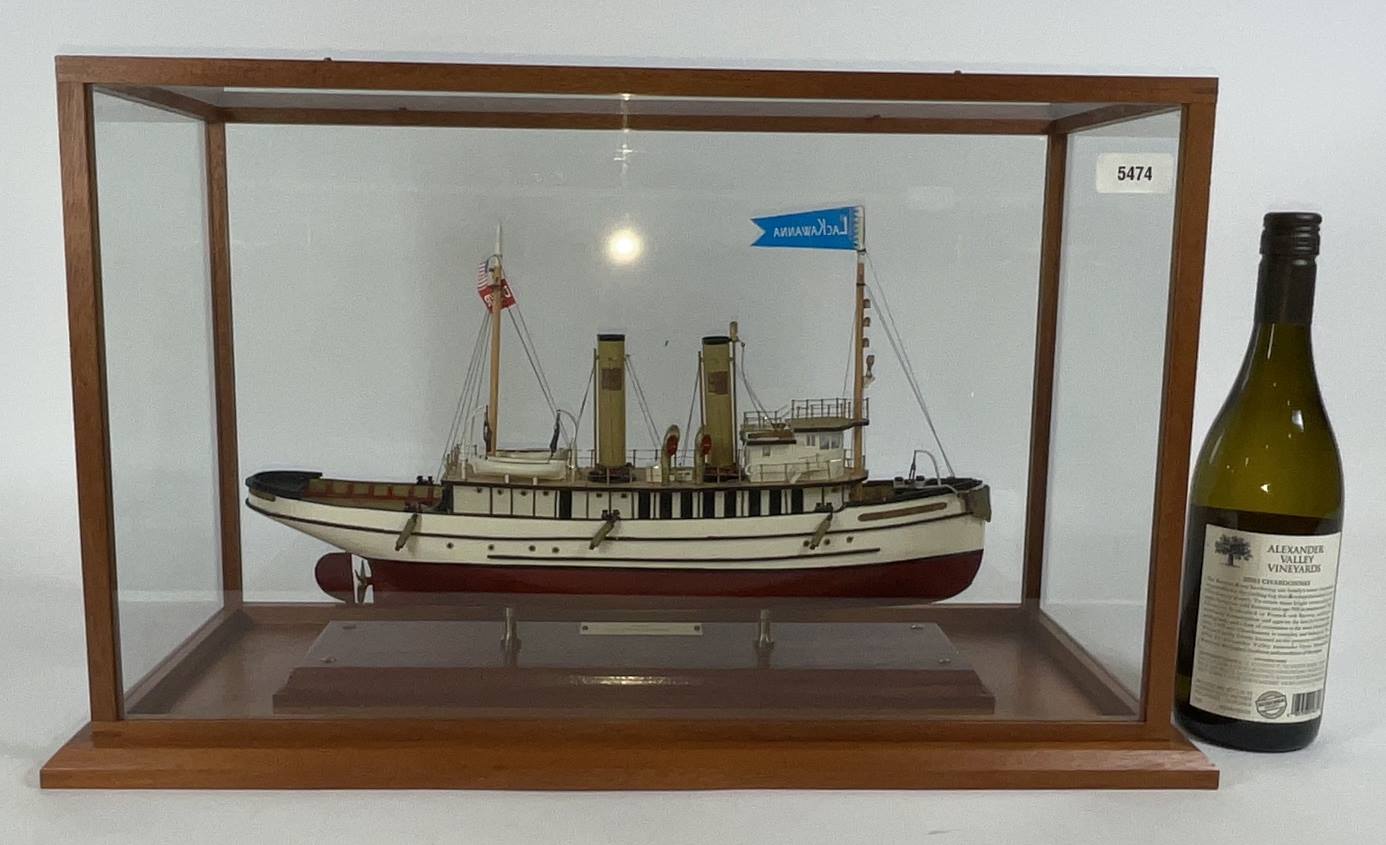 Model of the Steam Tug Lackawana