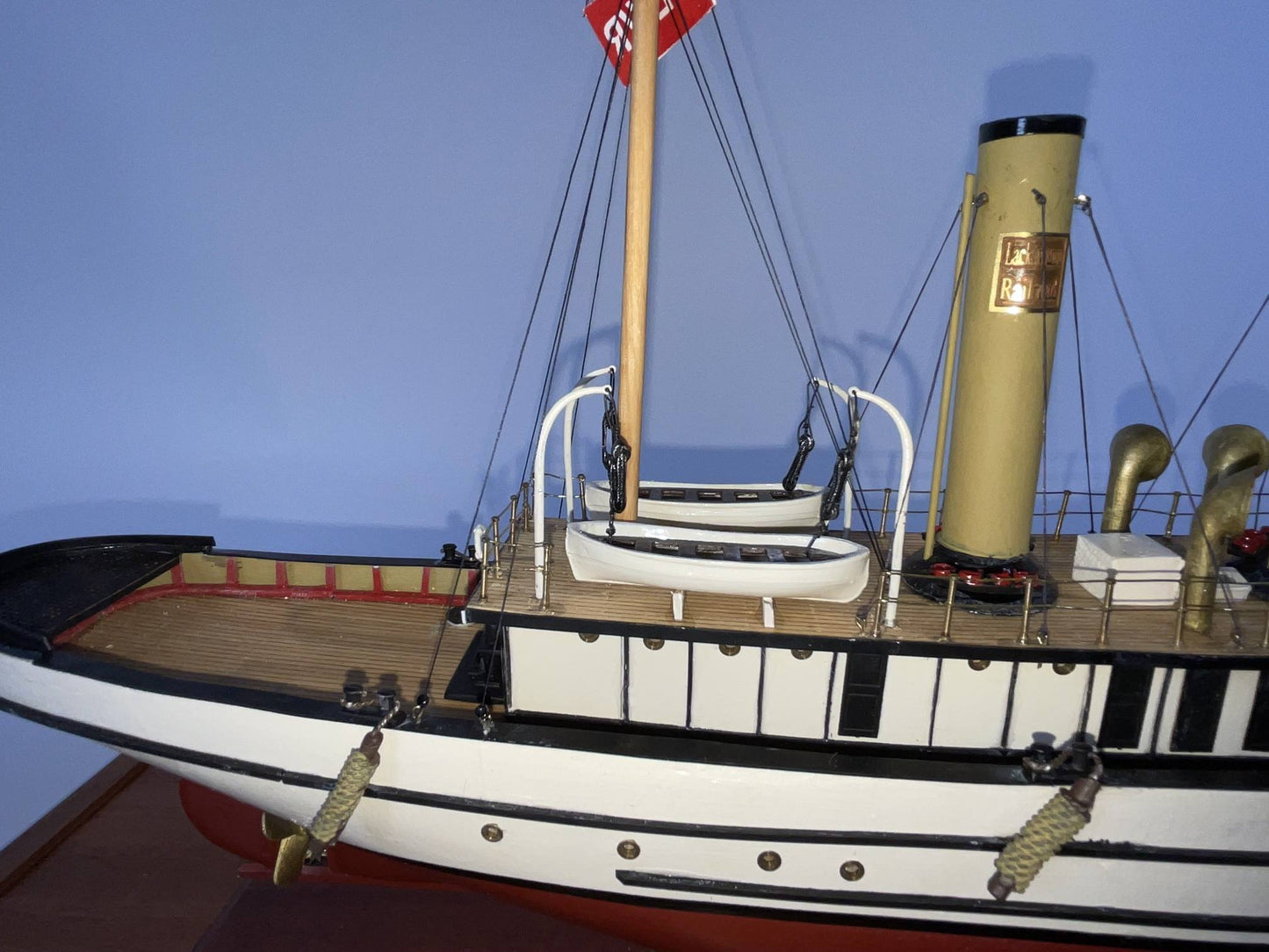 Model of the Steam Tug Lackawana