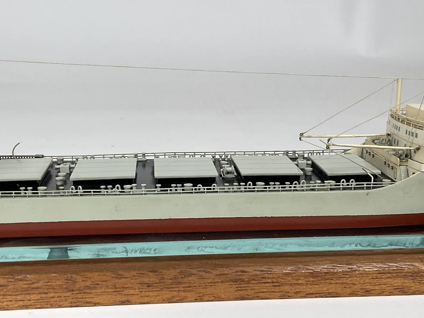 Waterline model of a Japanese Oil and Ore Carrier