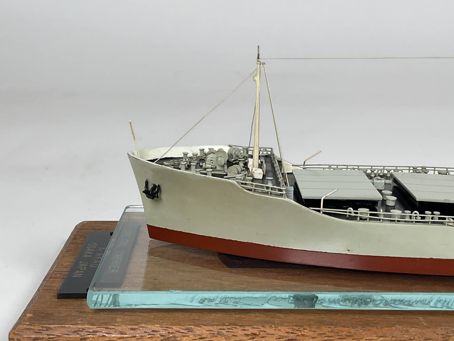 Waterline model of a Japanese Oil and Ore Carrier