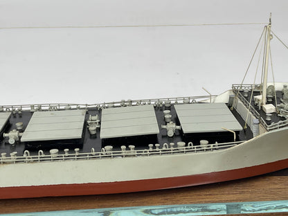 Waterline model of a Japanese Oil and Ore Carrier