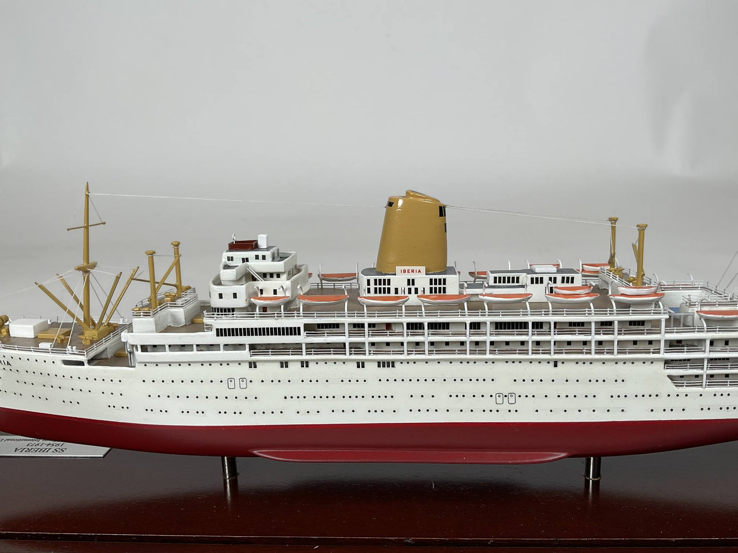 Model of the SS Steam Ship Iberia