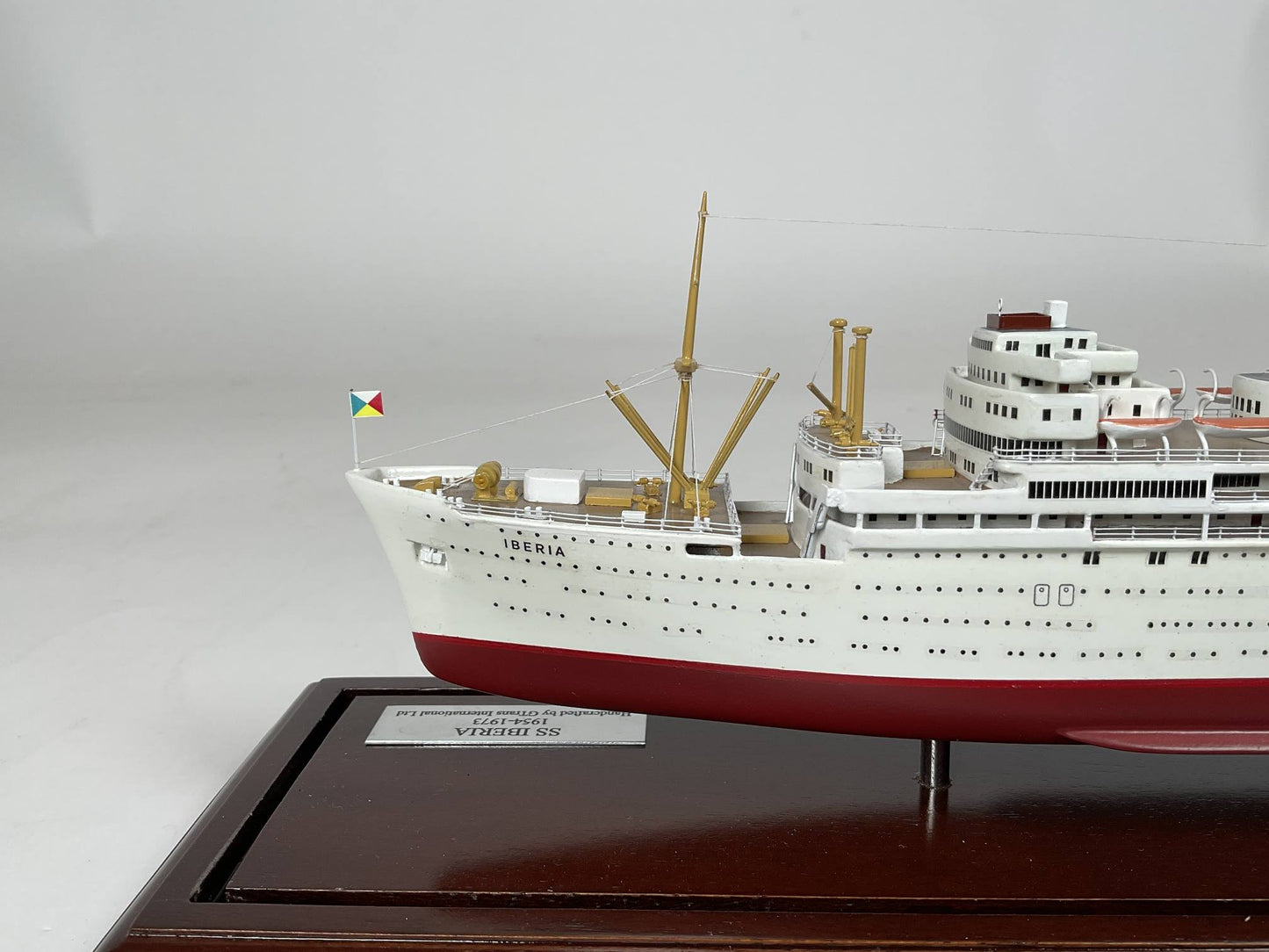 Model of the SS Steam Ship Iberia