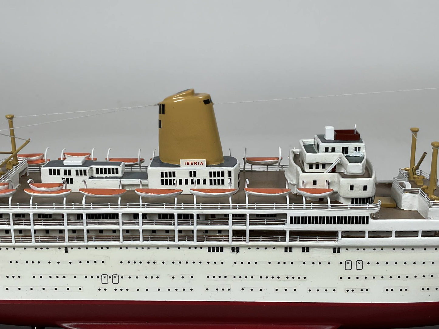 Model of the SS Steam Ship Iberia