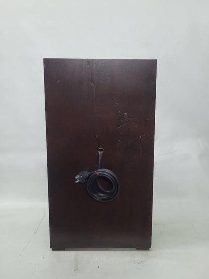 Solid Brass Beacon Light Mounted to a Wood Base