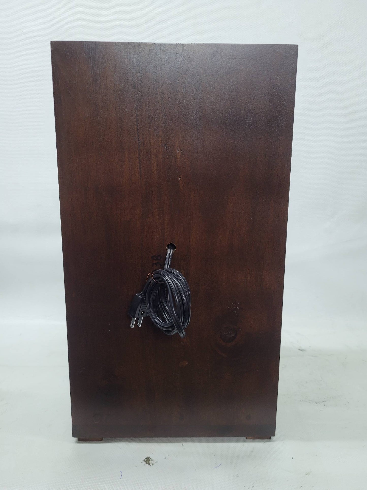 Solid Brass Beacon Light Mounted to a Wood Base