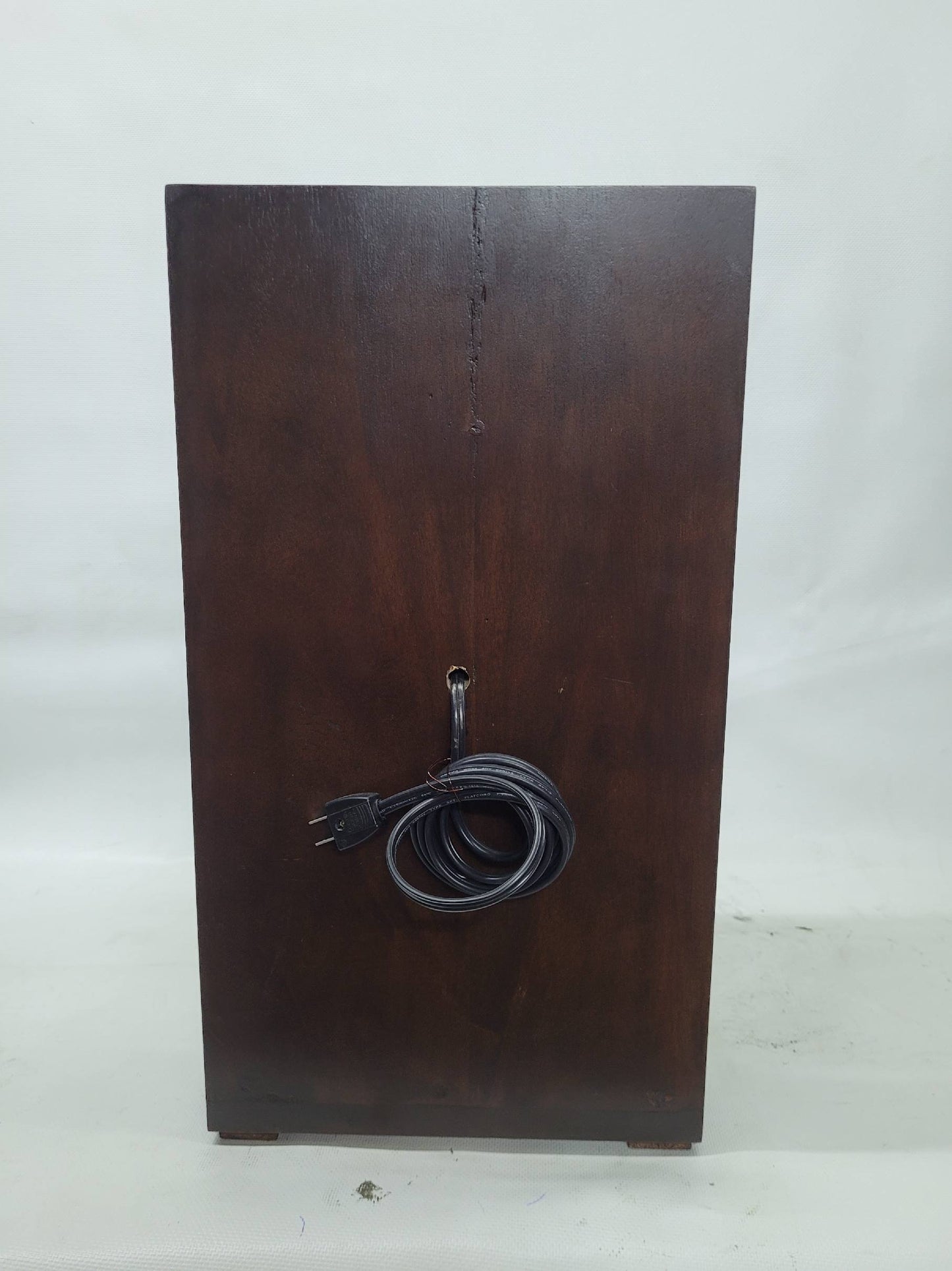 Solid Brass Beacon Light Mounted to a Wood Base