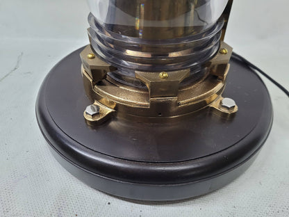 Solid Brass Twin Lens Ship's Beacon Light