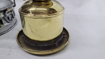 Perkins Marine Ship Lantern with Ruby Red Fresnel Lens