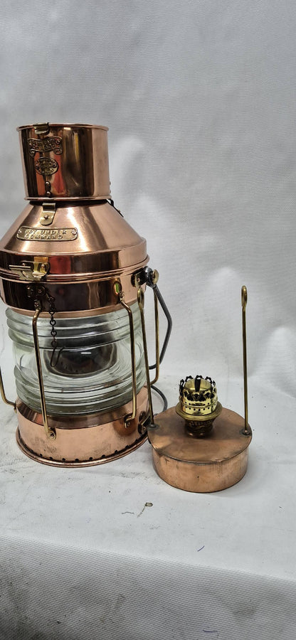 Solid Copper Ship’s Not Under Command Lantern