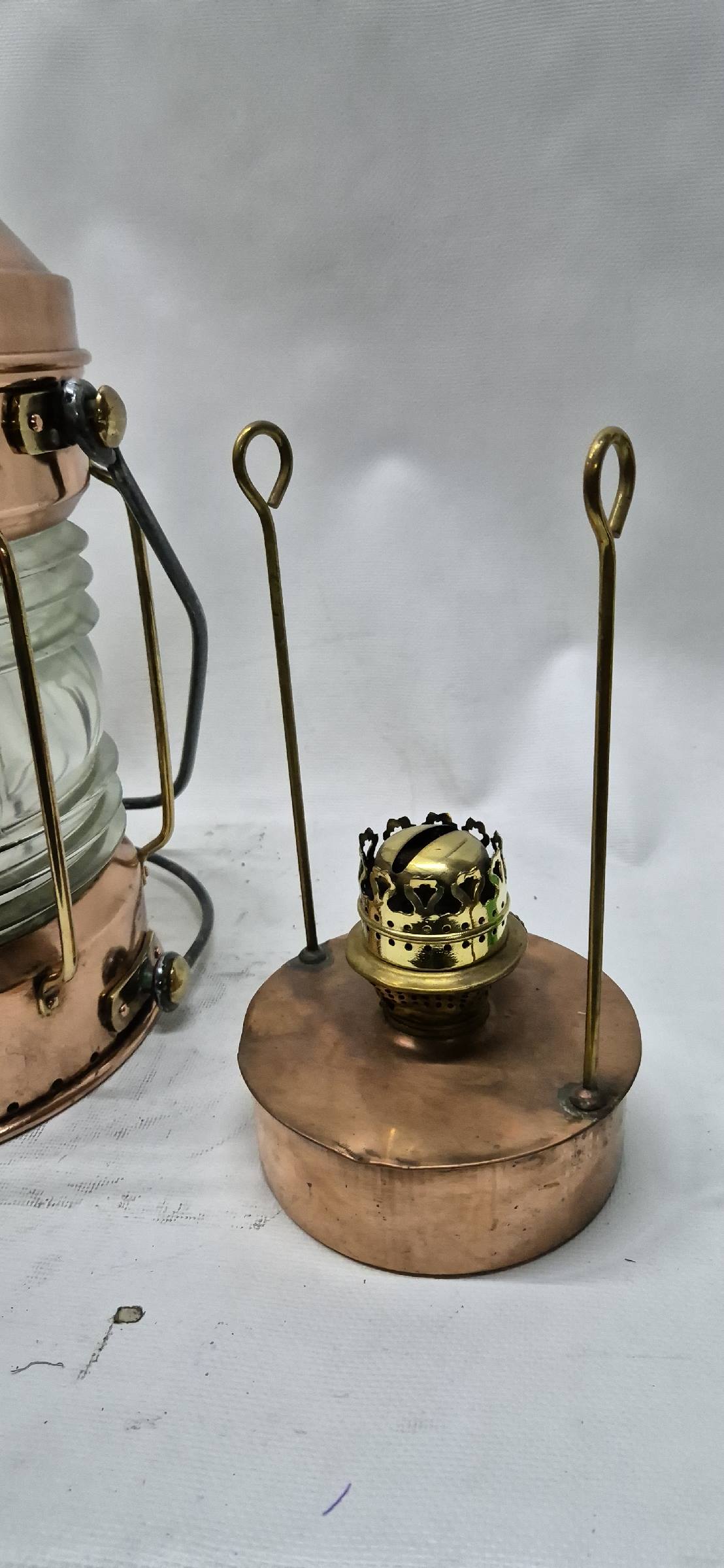 Solid Copper Ship’s Not Under Command Lantern