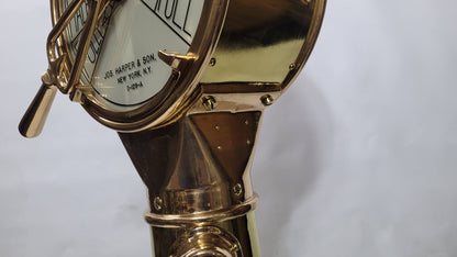 Solid Brass Ship’s Bridge Telegraph by Joseph Harper