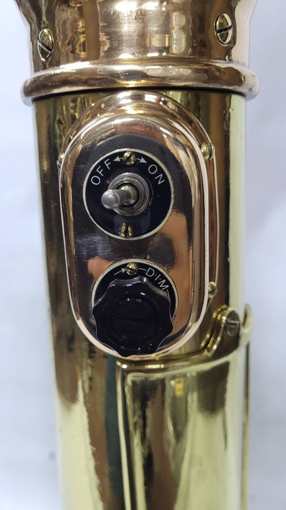 Solid Brass Ship’s Bridge Telegraph by Joseph Harper