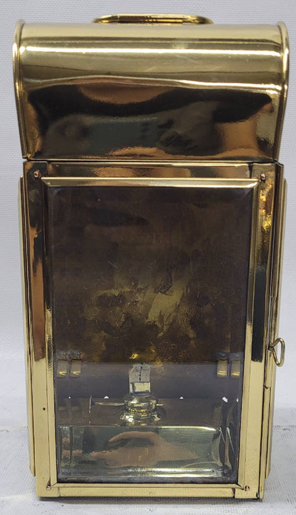 Solid Brass Cabin Lantern with Oil Burner