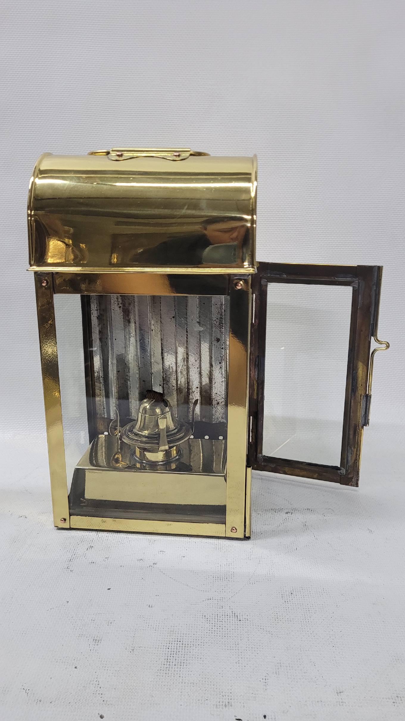 Solid Brass Antique Yacht Cabin Lantern
